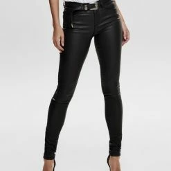 Korting 🎁 ONLY ONLANNE K MID WAIST 🧥 COATED 👖 JEANS NOOS Dames 👖 JEANS - Maat S34 🛒 -dameskleding Verkoop 550x733 206