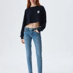 Coupon 🌟 LTB 👖 Jeans LTB Nicole 👖 Jeans Volwassenen Donkerblauw ❤️ -dameskleding Verkoop 550x733 277