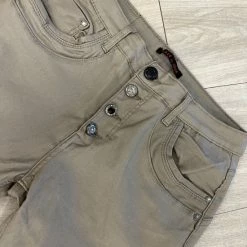 Flash-uitverkoop ✨ Jewelly Boyfriend I Baggy Broek I Chino I Stretch I Leather Look I Kaki 38 🧨 -dameskleding Verkoop 550x733 293