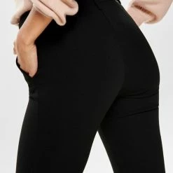 Beste Verkoop 🛒 ONLY ONLROCKY MID FLARED PANT TLR Dames Broek - Maat L X L34 😍 -dameskleding Verkoop 550x733 304