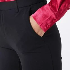Beste Verkoop 🛒 ONLY ONLROCKY MID FLARED PANT TLR Dames Broek - Maat L X L34 😍 -dameskleding Verkoop 550x733 309