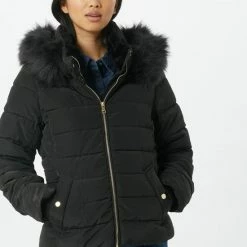Promo 🧨 ONLY ONLCAMILLA QUILTED FURHOOD JACKET CC OTW Dames Jas - Maat XS 🛒 -dameskleding Verkoop 550x733 325