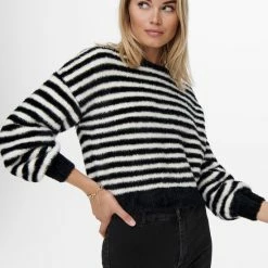 Goedkoopste ❤️ ONLY ONLPIUMO L/S PULLOVER KNT NOOS Dames Trui - Maat S 💯 -dameskleding Verkoop 550x733 343