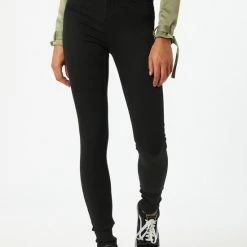 Gloednieuw 👏 PIECES PCHIGHFIVE FLEX BLACK SKN JNS-VI/NOOS Dames 👖 Jeans - Maat L 🌟 -dameskleding Verkoop 550x733 349