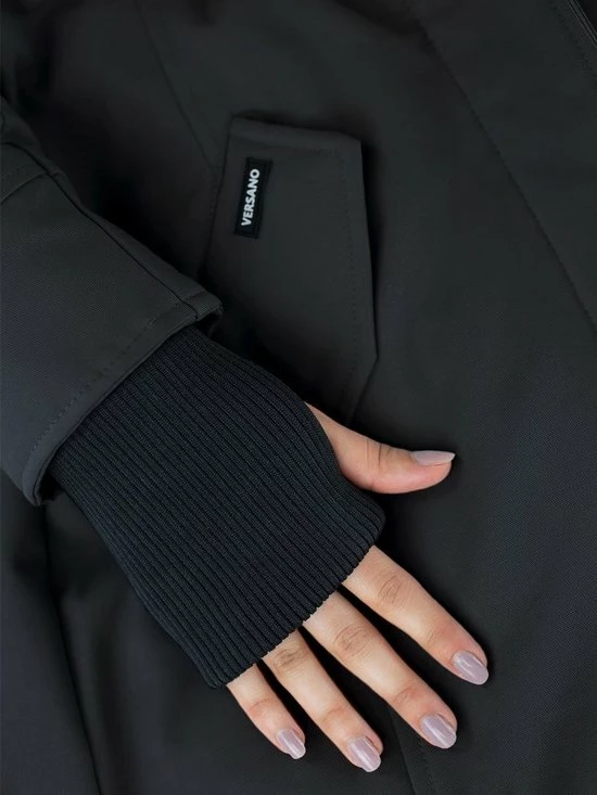 Korting β Versano Rani N Parka Dames Winterjas XL - Zwart π 3 Korting β Versano Rani N Parka Dames Winterjas XL - Zwart π - Afbeelding 3