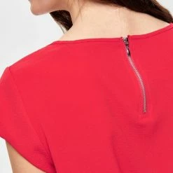 Promo 💯 ONLY ONLVIC S/S SOLID TOP NOOS WVN Dames Top- Maat 40 🧨 -dameskleding Verkoop 550x733 416