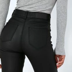 Aanbiedingen 😍 NOISY MAY NMCALLIE HW SKINNY 🧥 COATED PANTS NOOS Dames Broek - Maat M 👍 -dameskleding Verkoop 550x733 423