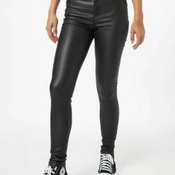 Aanbiedingen 😍 NOISY MAY NMCALLIE HW SKINNY 🧥 COATED PANTS NOOS Dames Broek - Maat M 👍 -dameskleding Verkoop 550x733 425