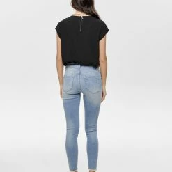 Beste recensies van 🔥 ONLY ONLVIC S/S SOLID TOP NOOS WVN Dames Top- Maat 36 😀 -dameskleding Verkoop 550x733 450