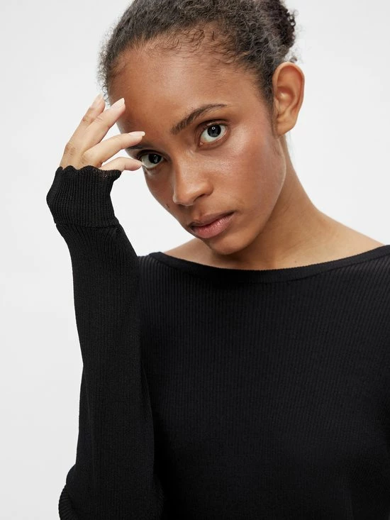 Nieuw π Object Collectors Item OBJHARRIET L/S KNIT PULLOVER NOOS Dames Trui - Maat L π 5 Nieuw π Object Collectors Item OBJHARRIET L/S KNIT PULLOVER NOOS Dames Trui - Maat L π - Afbeelding 5