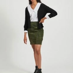 Nieuw 👍 VILA VIRIL SHORT L/S KNIT CARDIGAN-NOOS Dames Vest - Maat M 🔔 -dameskleding Verkoop 550x733 583