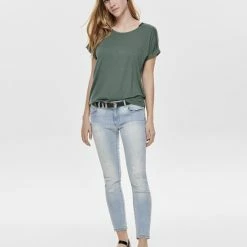 Top 10 🧨 ONLY ONLMOSTER S/S O-NECK TOP NOOS JRS Dames T-shirt - Maat L ❤️ -dameskleding Verkoop 550x733 587