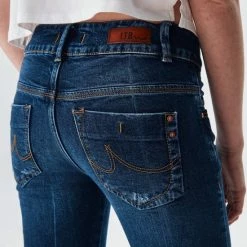 Begroting ⌛ LTB 👖 Jeans LTB Molly M 👖 Jeans Volwassenen Donkerblauw ⭐ -dameskleding Verkoop 550x733 629