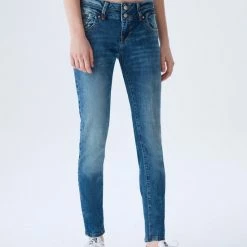 Korting 😍 LTB 👖 Jeans LTB Julita X 👖 Jeans Volwassenen Donkerblauw 🛒 -dameskleding Verkoop 550x733 63