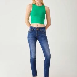 Begroting ⌛ LTB 👖 Jeans LTB Molly M 👖 Jeans Volwassenen Donkerblauw ⭐ -dameskleding Verkoop 550x733 632