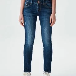 Begroting ⌛ LTB 👖 Jeans LTB Molly M 👖 Jeans Volwassenen Donkerblauw ⭐ -dameskleding Verkoop 550x733 637