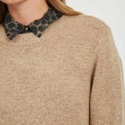 Groothandel ⭐ OBJECT OBJEVE NONSIA L/S KNIT 👗 DRESS NOOS Dames Jurk - Maat L 🤩 -dameskleding Verkoop 550x733 659
