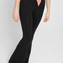 Beste deal 😀 ONLY ONLFEVER STRETCH FLAIRED PANTS JRS NOOS Dames Broek - Maat W26xL30 😉 -dameskleding Verkoop 550x733 664