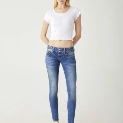 Korting 😍 LTB 👖 Jeans LTB Julita X 👖 Jeans Volwassenen Donkerblauw 🛒 -dameskleding Verkoop 550x733 68