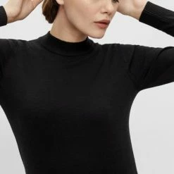 Top 10 😉 OBJECT COLLECTORS ITEM OBJTHESS L/S KNIT 👗 DRESS NOOS Dames Jurk - Maat L 👏 -dameskleding Verkoop 550x733 710