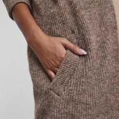 Gloednieuw ✨ PIECES PCELLEN LS LONG KNIT CARDIGAN NOOS BC Dames Vest - Maat M 😍 -dameskleding Verkoop 550x733 718