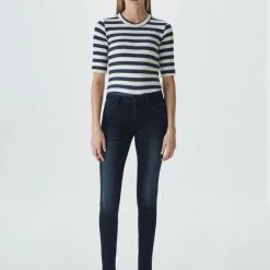 Goedkoopste ⭐ LTB 👖 Jeans LTB Nicole 👖 Jeans Volwassenen Donkerblauw 🥰 -dameskleding Verkoop 550x733 76