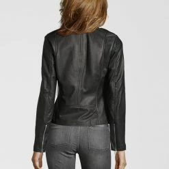 Beste Verkoop 🎉 Goosecraft Julia Biker - Maat M - Zwart 🤩 -dameskleding Verkoop 550x734 3