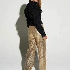 Hete verkoop 👍 Harper & Yve Polly Gold [M] 😀 -dameskleding Verkoop 550x739