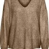 Nieuw 🎁 VERO MODA VMDOFFY LS V-NECK BLOUSE GA NOOS Dames Trui - Maat M ⌛