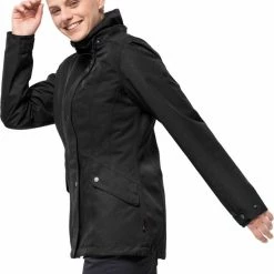 Flash-uitverkoop 👏 Jack Wolfskin Park Avenue Outdoorjas Dames - Black - Maat L 💯 -dameskleding Verkoop 550x740 11