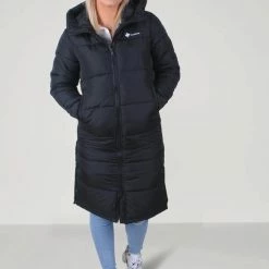 Gloednieuw 🎉 Paragoose - Dames Winterjas - Extra Lang - Olga - Zwart 🎁