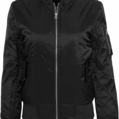 Gloednieuw 🔥 Urban Classics Bomber Jacket -M- Basic Zwart 😉