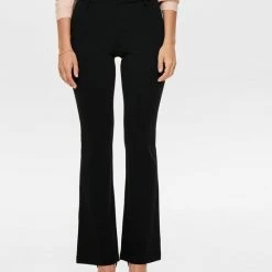Beste Verkoop 🛒 ONLY ONLROCKY MID FLARED PANT TLR Dames Broek - Maat L X L34 😍 -dameskleding Verkoop 550x748