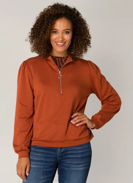 Top 10 π IVY BEAU Quincey Sweater - Brown - Maat 46 π 2 Top 10 π IVY BEAU Quincey Sweater - Brown - Maat 46 π - Afbeelding 2