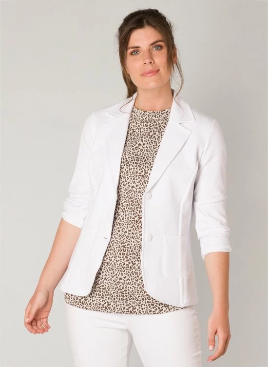 Goedkoop π ES&SY Milan Blazer - White - Maat 38 β 2 Goedkoop π ES&SY Milan Blazer - White - Maat 38 β - Afbeelding 2