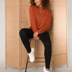 Top 10 π IVY BEAU Quincey Sweater - Brown - Maat 46 π 8 Top 10 π IVY BEAU Quincey Sweater - Brown - Maat 46 π -dameskleding Verkoop 550x753 3