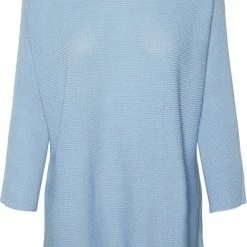 Goedkoopste 😍 Vero Moda VMNORA 3/4 BOATNECK BLOUSE NOOS Dames Trui - Maat XL ❤️