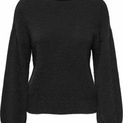 Promo 💯 Only Trui Onlpiumo L/s Solid Rollneck Cs Nl K 15283606 Black Dames Maat - L 👏