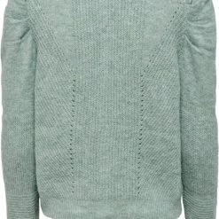 Korting 🌟 Only Vest Onlmarli Life L/s Cardigan Cc Knt 15259638 Blue Surf/w Melange Dames Maat - L 😀 -dameskleding Verkoop 550x756 6