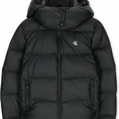 Beste Verkoop 😍 Calvin Klein Ck Mw Down Short Puffer Jassen - Zwart 😀 -dameskleding Verkoop 550x759 1