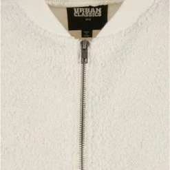Nieuw 🔔 Urban Classics Bomber Jacket -M- Oversized Sherpa Creme 🛒 -dameskleding Verkoop 550x762