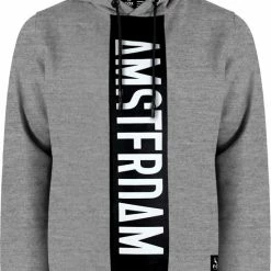 Groothandel ❤️ Fox Originals Fox Hoodie Amsterdam Vertical Cut - Grijs - Maat XXL 😍
