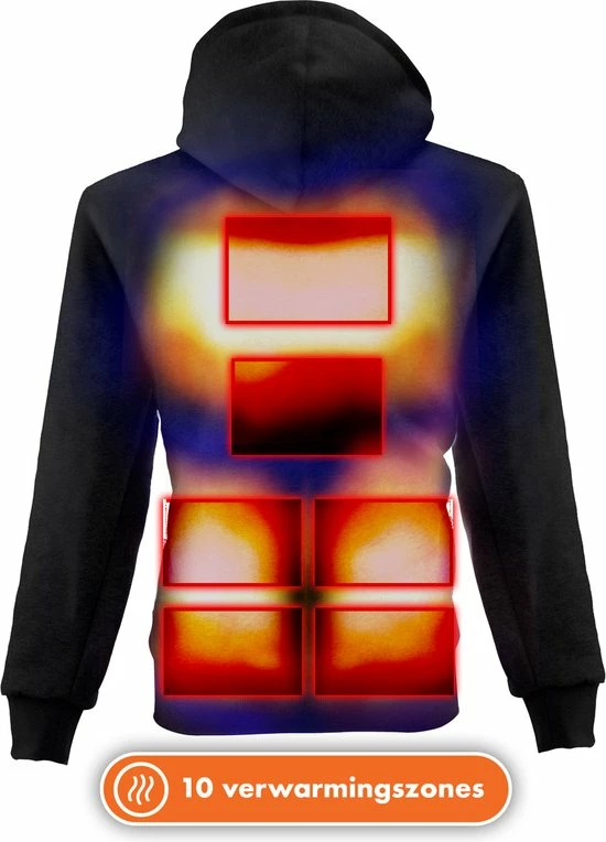 Goedkoop ๐ BERTSCHAT Verwarmde Hoodie - Vrouwen | Verwarmd Vest | Dual Heating | Zwart | Incl. Twee Powerbanks | L ๐ 4 Goedkoop ๐ BERTSCHAT Verwarmde Hoodie - Vrouwen | Verwarmd Vest | Dual Heating | Zwart | Incl. Twee Powerbanks | L ๐ - Afbeelding 4