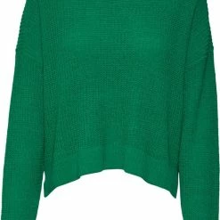 Beste Verkoop 🌟 VERO MODA VMSADIE LS O-NECK ROUNDED HEM BLOUSE BF Dames Trui - Maat M 😉