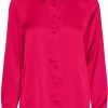 Uitgang 🎉 Vero Moda Blouse Vmkaren Ulla Ls 👚 Shirt Wvn 10285699 Love Potion Dames Maat - M ✨