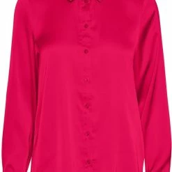 Uitgang 🎉 Vero Moda Blouse Vmkaren Ulla Ls 👚 Shirt Wvn 10285699 Love Potion Dames Maat - M ✨
