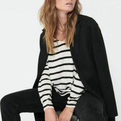 Nieuw 🛒 Only Jas Onlcarrie Bonded 🧥 Coat Otw Noos 15213300 Black Dames Maat - XS 🎁 -dameskleding Verkoop 550x777 40