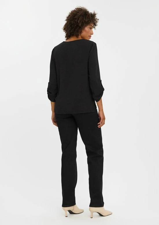 Hete verkoop βοΈ VERO MODA VMWILMA V-NECK FOLD-UP TOP WVN NOOS Dames Top - Maat L π 2 Hete verkoop βοΈ VERO MODA VMWILMA V-NECK FOLD-UP TOP WVN NOOS Dames Top - Maat L π - Afbeelding 2