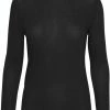 Flash-uitverkoop ❤️ VERO MODA VMCARLA LS TURTLENECK TOP GA Dames T-shirt - Maat XS ⌛