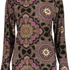 Goedkoop 💯 Geisha 23713-20 Top With Print Fuchsia ✨